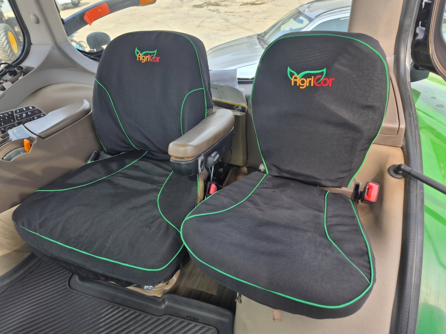 John Deere 8000R Seat Covers